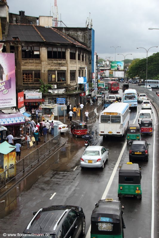 Stadtverkehr in Colombo