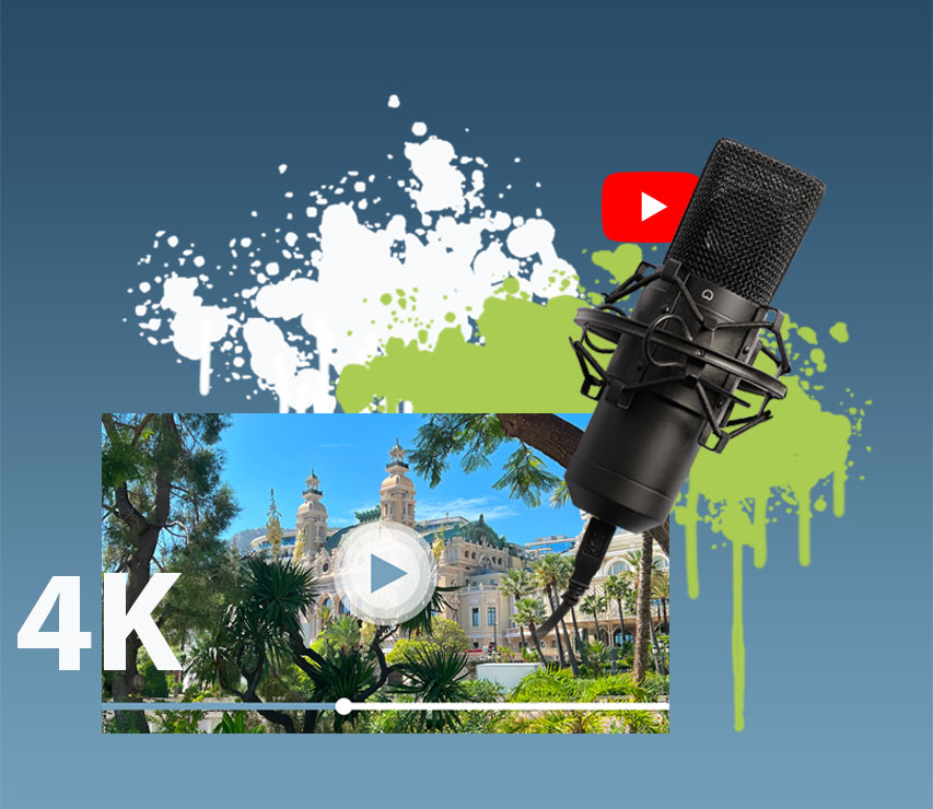 Banner Desktop "Clips" Video Produktion