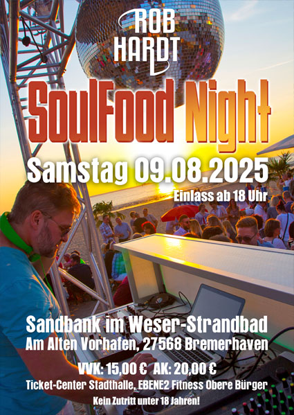 Plakat-Soulfood Night 09.08.2025