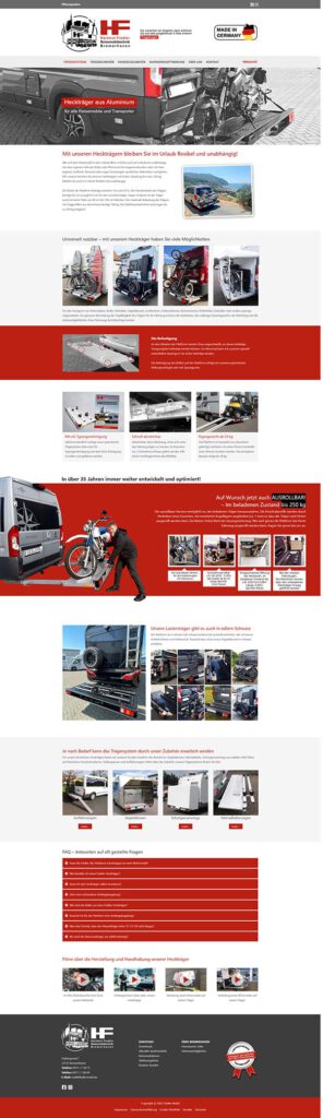 Internetseite Fiedler Mobil