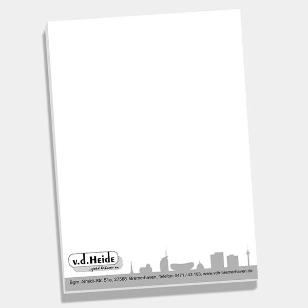 Blöcke mit Aufdruck