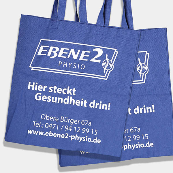 Tragetaschen mit Aufdruck