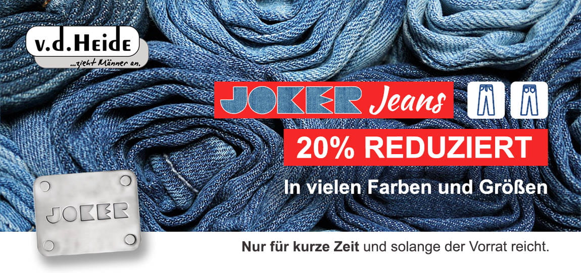 Werbekarte Jeans Tage