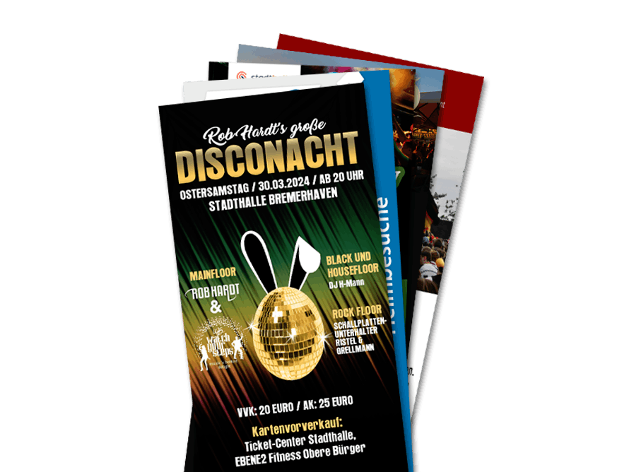 Flyer Gestaltung und Druck