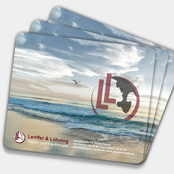 Individuell bedruckte Mousepads